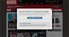 Desktop Screenshot of comicstore.marvel.com