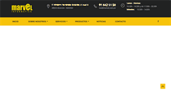 Desktop Screenshot of marvel.com.es