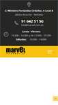 Mobile Screenshot of marvel.com.es