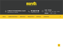 Tablet Screenshot of marvel.com.es